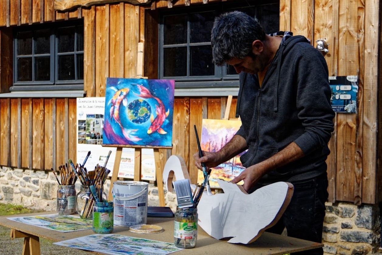 atelier de peinture echologia aquaponia 1
