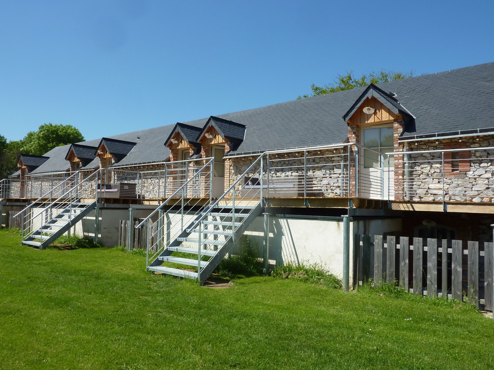 Chambre hôtelière vue extérieure
